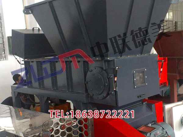 新疆再生塑料撕碎机视频观看