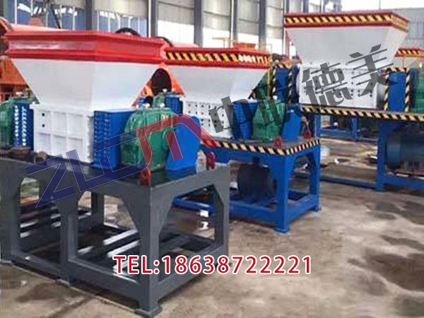 湖北再生塑料撕碎机工作图片