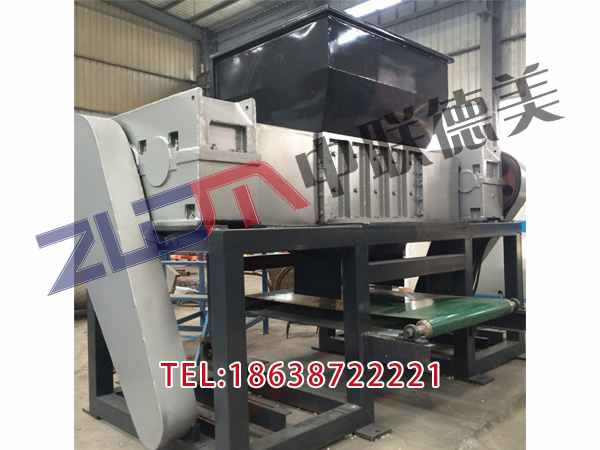 海南再生塑料撕碎机内部图片